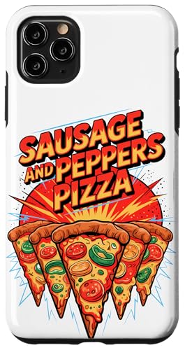 90s Vintage Sausage And Peppers Pizza Slice Fast Food Pizzas Hülle für iPhone 11 Pro Max 90s Vintage Sausage And Peppers Pizza Slice Fast Food Pizzas Hülle für iPhone 11 Pro Max von Fast Food Pizzas Pizza Lover Gifts