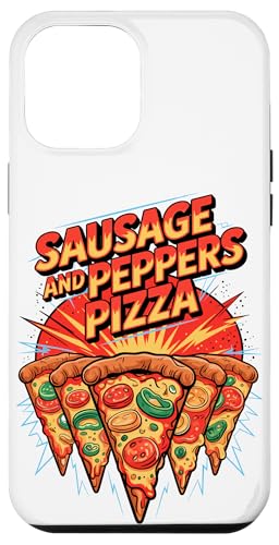 90s Vintage Sausage And Peppers Pizza Slice Fast Food Pizzas Hülle für iPhone 12 Pro Max 90s Vintage Sausage And Peppers Pizza Slice Fast Food Pizzas Hülle für iPhone 12 Pro Max von Fast Food Pizzas Pizza Lover Gifts
