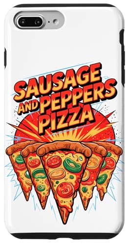 90s Vintage Sausage And Peppers Pizza Slice Fast Food Pizzas Hülle für iPhone 7 Plus/8 Plus 90s Vintage Sausage And Peppers Pizza Slice Fast Food Pizzas Hülle für iPhone 7 Plus/8 Plus von Fast Food Pizzas Pizza Lover Gifts