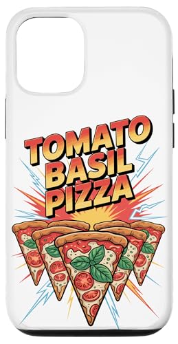 90s Vintage Tomato Basil Pizza Slice Fast Food Pizzas Hülle für iPhone 12/12 Pro 90s Vintage Tomato Basil Pizza Slice Fast Food Pizzas Hülle für iPhone 12/12 Pro von Fast Food Pizzas Pizza Lover Gifts