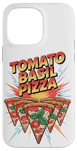 90s Vintage Tomato Basil Pizza Slice Fast Food Pizzas Hülle für iPhone 14 Pro Max 90s Vintage Tomato Basil Pizza Slice Fast Food Pizzas Hülle für iPhone 14 Pro Max von Fast Food Pizzas Pizza Lover Gifts