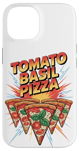 90s Vintage Tomato Basil Pizza Slice Fast Food Pizzas Hülle für iPhone 14 90s Vintage Tomato Basil Pizza Slice Fast Food Pizzas Hülle für iPhone 14 von Fast Food Pizzas Pizza Lover Gifts
