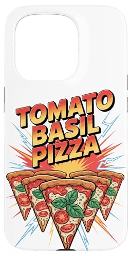 90s Vintage Tomato Basil Pizza Slice Fast Food Pizzas Hülle für iPhone 15 Pro 90s Vintage Tomato Basil Pizza Slice Fast Food Pizzas Hülle für iPhone 15 Pro von Fast Food Pizzas Pizza Lover Gifts