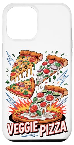 90s Vintage Veggie Pizza Slice Fast Food Pizzas Hülle für iPhone 12 Pro Max 90s Vintage Veggie Pizza Slice Fast Food Pizzas Hülle für iPhone 12 Pro Max von Fast Food Pizzas Pizza Lover Gifts