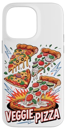 90s Vintage Veggie Pizza Slice Fast Food Pizzas Hülle für iPhone 14 Pro Max 90s Vintage Veggie Pizza Slice Fast Food Pizzas Hülle für iPhone 14 Pro Max von Fast Food Pizzas Pizza Lover Gifts