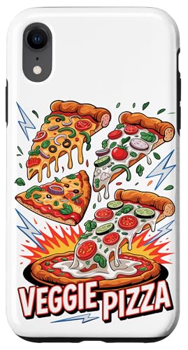 90s Vintage Veggie Pizza Slice Fast Food Pizzas Hülle für iPhone XR 90s Vintage Veggie Pizza Slice Fast Food Pizzas Hülle für iPhone XR von Fast Food Pizzas Pizza Lover Gifts