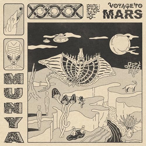 Voyage to Mars - Sunburst Orange Vinyl [Vinyl LP] von Fat Possum Records