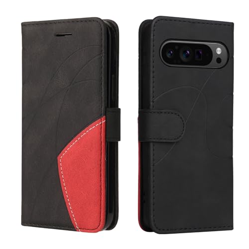 Fatcatparadise Kompatibel mit Google Pixel 9 Pro/Pixel 10 Pro 5G,Leder PU Brieftasche Handyhülle Flip Case Silikon Bumper Schutzhülle Klapphülle.Lederhülle mit Kartenfächern/Standfunktion(Schwarz) Fatcatparadise Kompatibel mit Google Pixel 9 Pro/Pixel 10 Pro 5G,Leder PU Brieftasche Handyhülle Flip Case Silikon Bumper Schutzhülle Klapphülle.Lederhülle mit Kartenfächern/Standfunktion(Schwarz) von Fatcatparadise