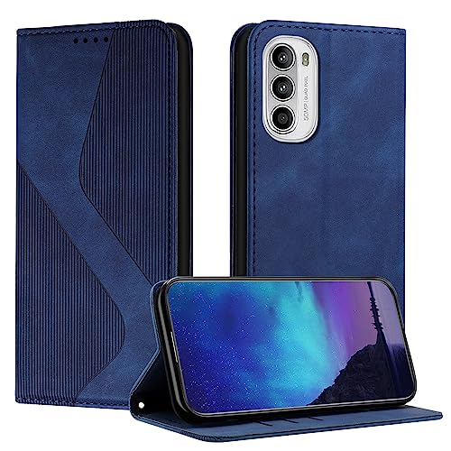 Fatcatparadise Kompatibel mit Motorola Moto G52/G82/G71S Hülle, PU Leder Flip Klappbare Handyhülle Hülle Wallet Magnet Stoßfeste Case Handytasche Klapphülle Schutzhülle Tasche Hülle Holster (Blau) Fatcatparadise Kompatibel mit Motorola Moto G52/G82/G71S Hülle, PU Leder Flip Klappbare Handyhülle Hülle Wallet Magnet Stoßfeste Case Handytasche Klapphülle Schutzhülle Tasche Hülle Holster (Blau) von Fatcatparadise