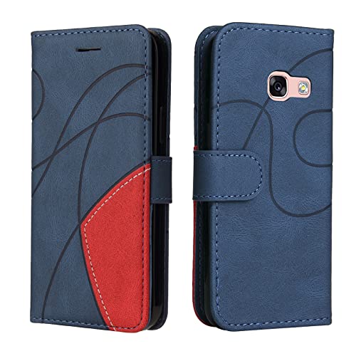 Fatcatparadise Kompatibel mit Samsung Galaxy A3 2017/ A320 Hülle, Leder PU Brieftasche Handyhülle Flip Case Silikon Bumper Schutzhülle Klapphülle. Lederhülle mit Kartenfächern/Standfunktion (Blau) Fatcatparadise Kompatibel mit Samsung Galaxy A3 2017/ A320 Hülle, Leder PU Brieftasche Handyhülle Flip Case Silikon Bumper Schutzhülle Klapphülle. Lederhülle mit Kartenfächern/Standfunktion (Blau) von Fatcatparadise