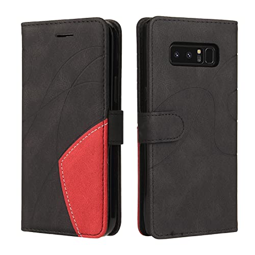 Fatcatparadise Kompatibel mit Samsung Galaxy Note 8 Hülle, Leder PU Brieftasche Handyhülle Flip Case Silikon Bumper Schutzhülle Klapphülle. Lederhülle mit Kartenfächern und Standfunktion (Schwarz) Fatcatparadise Kompatibel mit Samsung Galaxy Note 8 Hülle, Leder PU Brieftasche Handyhülle Flip Case Silikon Bumper Schutzhülle Klapphülle. Lederhülle mit Kartenfächern und Standfunktion (Schwarz) von Fatcatparadise