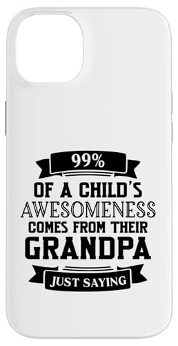 99% der Awesomeness eines Kindes kommt von ihren Opa Pops Hülle für iPhone 14 Plus 99% der Awesomeness eines Kindes kommt von ihren Opa Pops Hülle für iPhone 14 Plus von Father's Birthday Gift
