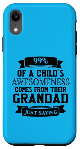 99% der Awesomeness eines Kindes kommt von ihren Opa Pops Hülle für iPhone XR 99% der Awesomeness eines Kindes kommt von ihren Opa Pops Hülle für iPhone XR von Father's Birthday Gift