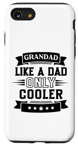 Grandad like a dad only cooler opa vatertag grandad Hülle für iPhone SE (2020) / 7 / 8 von Father's Birthday Gift