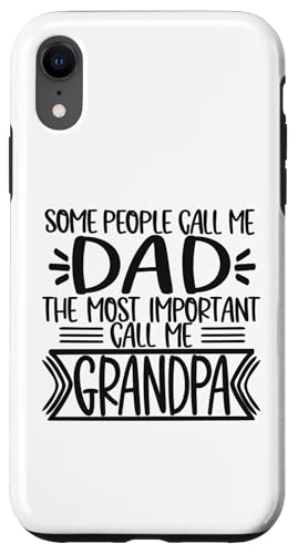 Manche Leute nennen mich Papa das Wichtigste nennen mich Opa Hülle für iPhone XR Manche Leute nennen mich Papa das Wichtigste nennen mich Opa Hülle für iPhone XR von Father's Birthday Gift