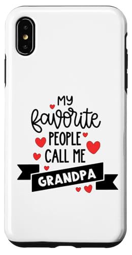 Meine Lieblingsmenschen nennen mich Opa, Großvater, Popvater. Hülle für iPhone XS Max Meine Lieblingsmenschen nennen mich Opa, Großvater, Popvater. Hülle für iPhone XS Max von Father's Birthday Gift