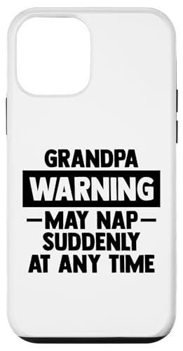 Opa-Warnung kann jederzeit plötzlich ein Nickerchen machen Vatertag Hülle für iPhone 12 mini Opa-Warnung kann jederzeit plötzlich ein Nickerchen machen Vatertag Hülle für iPhone 12 mini von Father's Birthday Gift