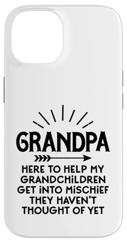 Opa ist hier, um meinen Enkelkindern beim Vatertag zu helfen Hülle für iPhone 14 Opa ist hier, um meinen Enkelkindern beim Vatertag zu helfen Hülle für iPhone 14 von Father's Birthday Gift