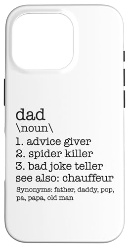 Papa Definition Vatertag Vater Opa Onkel Bruder Luv Hülle für iPhone 16 Pro Papa Definition Vatertag Vater Opa Onkel Bruder Luv Hülle für iPhone 16 Pro von Father's Birthday Gift