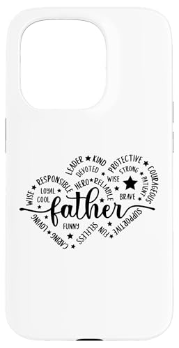 Vater Daddy Da Daddys Papas Bruhs Väter Männer Herz Liebe Hülle für iPhone 15 Pro von Father's Birthday Gift
