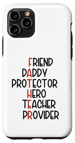 Vater Papa Beschützer Held Lehrer Provider Väter Liebe Hülle für iPhone 11 Pro Vater Papa Beschützer Held Lehrer Provider Väter Liebe Hülle für iPhone 11 Pro von Father's Birthday Gift