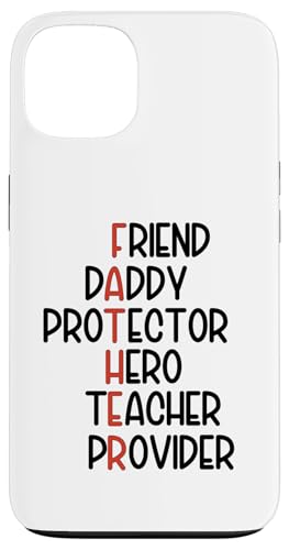 Vater Papa Beschützer Held Lehrer Provider Väter Liebe Hülle für iPhone 13 Vater Papa Beschützer Held Lehrer Provider Väter Liebe Hülle für iPhone 13 von Father's Birthday Gift