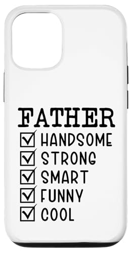 Vater hübsch stark smart lustig cool Vatertag Liebe Hülle für iPhone 12/12 Pro Vater hübsch stark smart lustig cool Vatertag Liebe Hülle für iPhone 12/12 Pro von Father's Birthday Gift