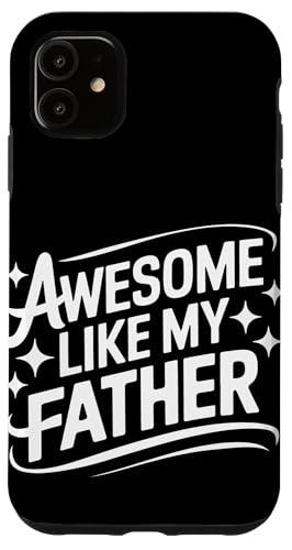 Papa super wie mein Vater Hülle für iPhone 11 Papa super wie mein Vater Hülle für iPhone 11 von Father's Day Dad Father Family Daddy