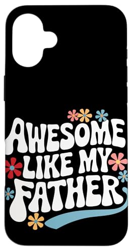 Papa super wie mein Vater Hülle für iPhone 16 Plus Papa super wie mein Vater Hülle für iPhone 16 Plus von Father's Day Dad Father Family Daddy