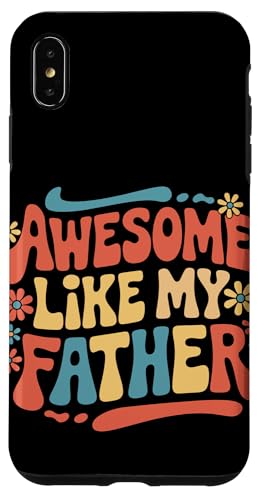 Papa super wie mein Vater Hülle für iPhone XS Max Papa super wie mein Vater Hülle für iPhone XS Max von Father's Day Dad Father Family Daddy