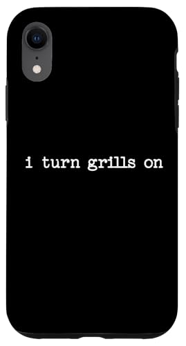 Dad Zitat für Vatertag I Turn Grills On BBQ Humor Spruch Hülle für iPhone XR Dad Zitat für Vatertag I Turn Grills On BBQ Humor Spruch Hülle für iPhone XR von Father's Day Gift Co.