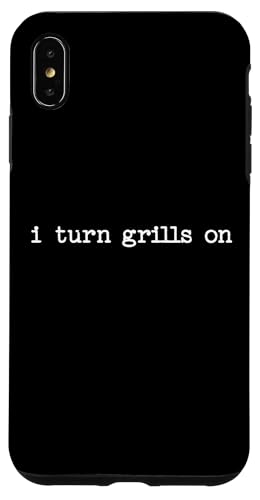 Dad Zitat für Vatertag I Turn Grills On BBQ Humor Spruch Hülle für iPhone XS Max Dad Zitat für Vatertag I Turn Grills On BBQ Humor Spruch Hülle für iPhone XS Max von Father's Day Gift Co.