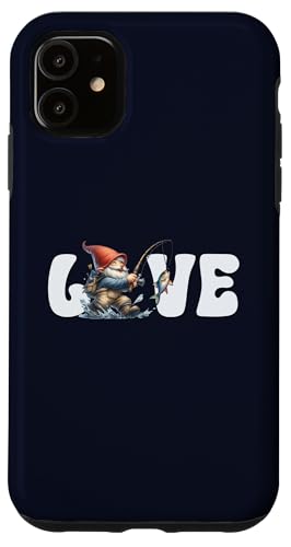 Angler Gnome For Men And Fishing Lovers Who Love Fishing Hülle für iPhone 11 von Fathers Day Fishing Gifts For Dad Fisherman Gnome
