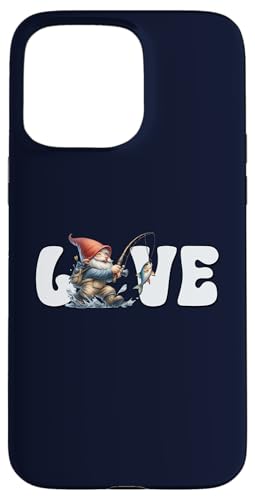 Angler Gnome For Men And Fishing Lovers Who Love Fishing Hülle für iPhone 15 Pro Max von Fathers Day Fishing Gifts For Dad Fisherman Gnome