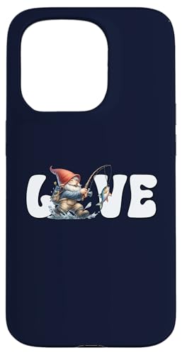 Angler Gnome For Men And Fishing Lovers Who Love Fishing Hülle für iPhone 15 Pro von Fathers Day Fishing Gifts For Dad Fisherman Gnome