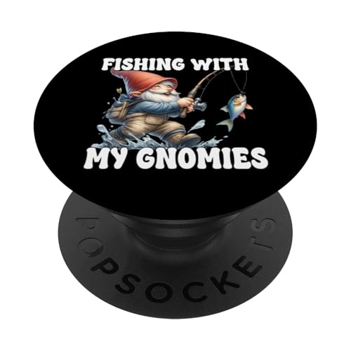 Fishing With My Gnomies Graphic For Dad Funny Fathers Day PopSockets Klebender PopGrip Fishing With My Gnomies Graphic For Dad Funny Fathers Day PopSockets Klebender PopGrip von Fathers Day Fishing Gifts For Dad Fisherman Gnome