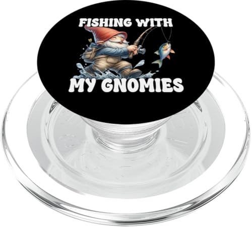 Fishing With My Gnomies Graphic For Dad Funny Fathers Day PopSockets PopGrip für MagSafe Fishing With My Gnomies Graphic For Dad Funny Fathers Day PopSockets PopGrip für MagSafe von Fathers Day Fishing Gifts For Dad Fisherman Gnome