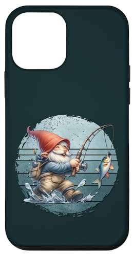 Funny Fishing Gnome Grandpa Graphic For Men On Retro Sunset Hülle für iPhone 12 mini Funny Fishing Gnome Grandpa Graphic For Men On Retro Sunset Hülle für iPhone 12 mini von Fathers Day Fishing Gifts For Dad Fisherman Gnome