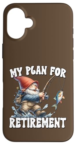 Funny Retirement Plan For Retired Fishing Dad And Fisherman Hülle für iPhone 16 Plus Funny Retirement Plan For Retired Fishing Dad And Fisherman Hülle für iPhone 16 Plus von Fathers Day Fishing Gifts For Dad Fisherman Gnome