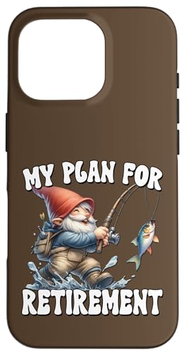 Funny Retirement Plan For Retired Fishing Dad And Fisherman Hülle für iPhone 16 Pro Funny Retirement Plan For Retired Fishing Dad And Fisherman Hülle für iPhone 16 Pro von Fathers Day Fishing Gifts For Dad Fisherman Gnome