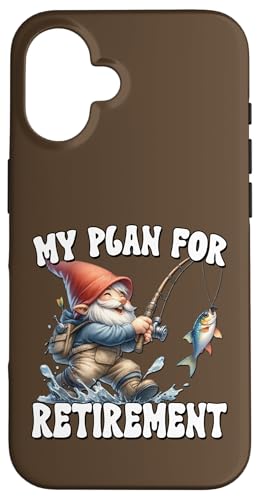 Funny Retirement Plan For Retired Fishing Dad And Fisherman Hülle für iPhone 16 Funny Retirement Plan For Retired Fishing Dad And Fisherman Hülle für iPhone 16 von Fathers Day Fishing Gifts For Dad Fisherman Gnome