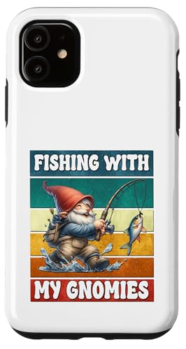 Happy Fathers Day Grandpa Gnome Love Fishing Graphic For Dad Hülle für iPhone 11 von Fathers Day Fishing Gifts For Dad Fisherman Gnome