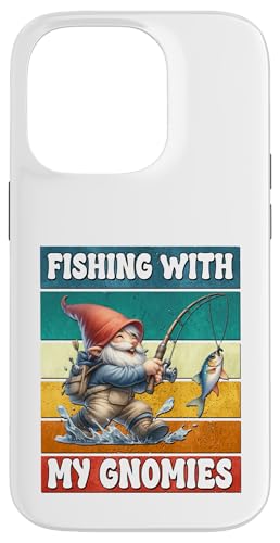 Happy Fathers Day Grandpa Gnome Love Fishing Graphic For Dad Hülle für iPhone 14 Pro von Fathers Day Fishing Gifts For Dad Fisherman Gnome
