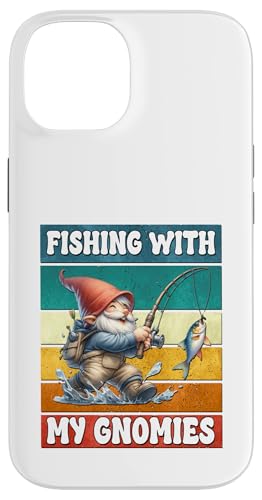 Happy Fathers Day Grandpa Gnome Love Fishing Graphic For Dad Hülle für iPhone 14 von Fathers Day Fishing Gifts For Dad Fisherman Gnome