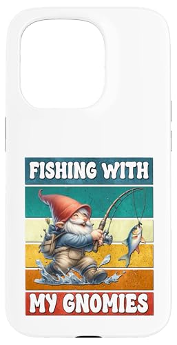 Happy Fathers Day Grandpa Gnome Love Fishing Graphic For Dad Hülle für iPhone 15 Pro von Fathers Day Fishing Gifts For Dad Fisherman Gnome