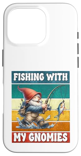 Happy Fathers Day Grandpa Gnome Love Fishing Graphic For Dad Hülle für iPhone 16 Pro von Fathers Day Fishing Gifts For Dad Fisherman Gnome