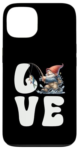 Love Fishing Dad Gnome Graphic For Men Funny Grandpa Life Hülle für iPhone 13 von Fathers Day Fishing Gifts For Dad Fisherman Gnome