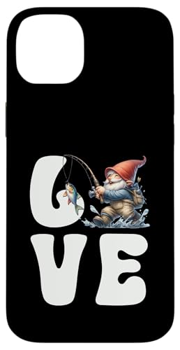 Love Fishing Dad Gnome Graphic For Men Funny Grandpa Life Hülle für iPhone 14 Plus von Fathers Day Fishing Gifts For Dad Fisherman Gnome