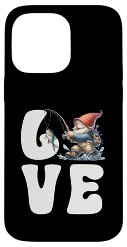 Love Fishing Dad Gnome Graphic For Men Funny Grandpa Life Hülle für iPhone 14 Pro Max von Fathers Day Fishing Gifts For Dad Fisherman Gnome