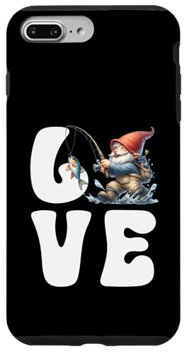 Love Fishing Dad Gnome Graphic For Men Funny Grandpa Life Hülle für iPhone 7 Plus/8 Plus von Fathers Day Fishing Gifts For Dad Fisherman Gnome